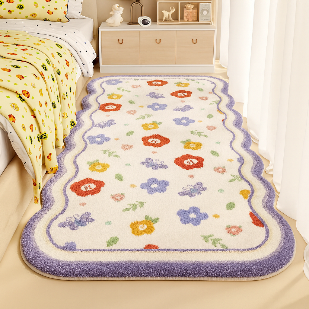 PlushBloom Nature Rug