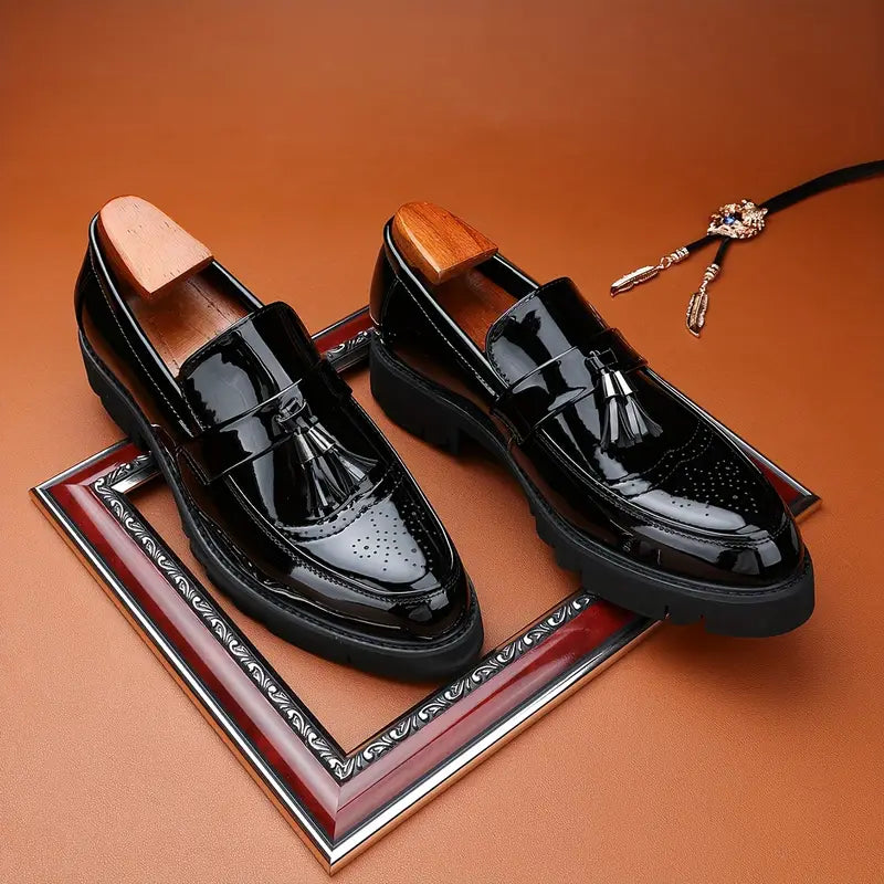 Oxford Calfskin Tassel Loafers