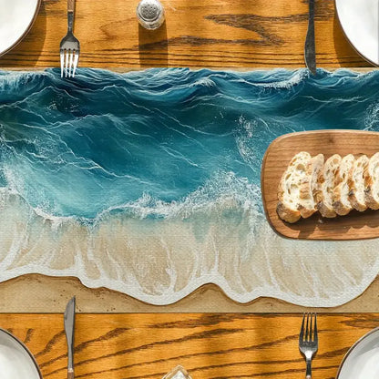 Seaside Escape Table & Shelf Runner