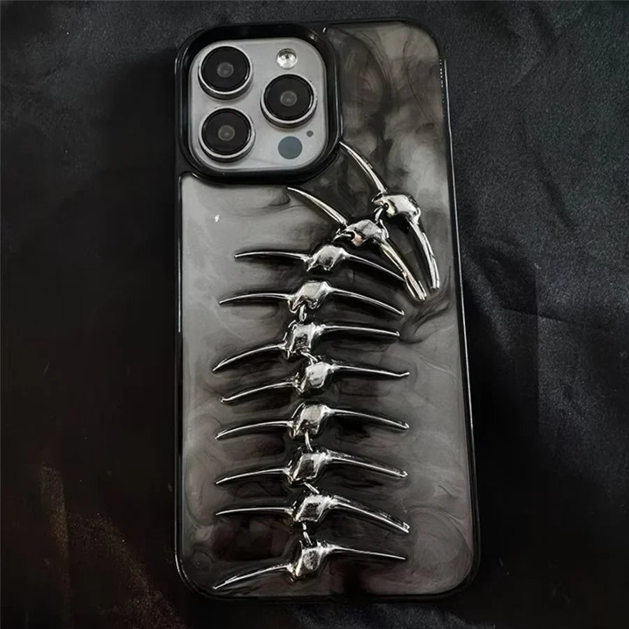 Chrome Spine iPhone Case