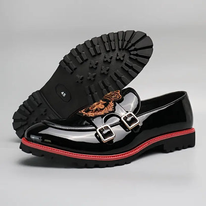 Royal Crest Patent Loafers