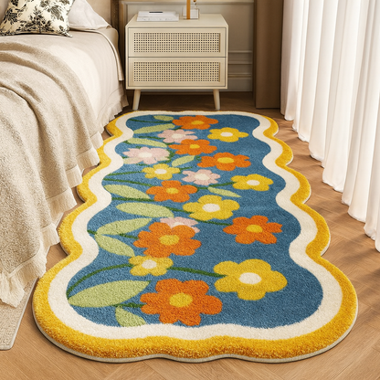 PlushBloom Nature Rug