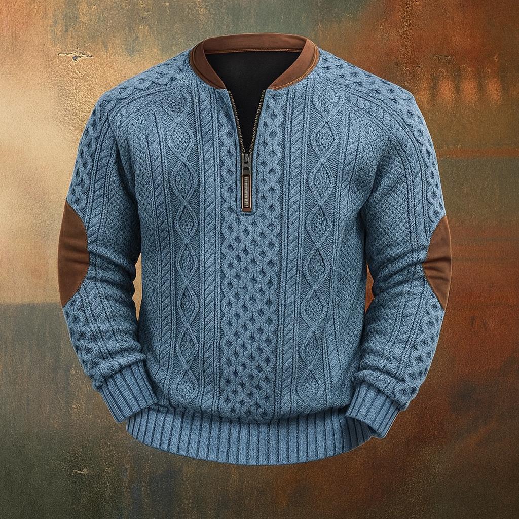 Alpine Wool Zip Pullover