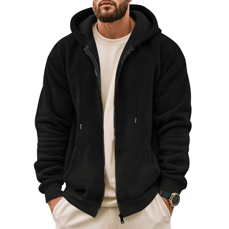 Brooklyn Waffle Knit Hoodie