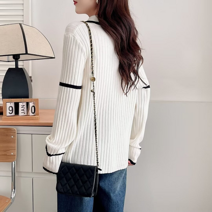 Margot Knit Polo Sweater
