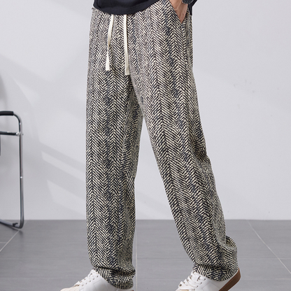 Hype Herringbone Pants