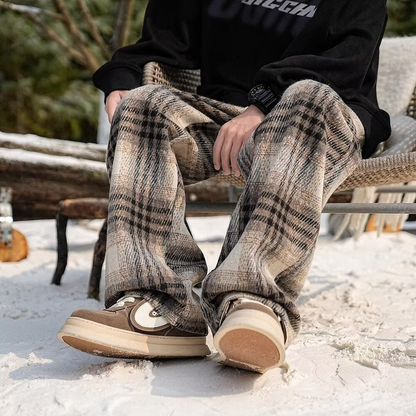 Hype Plaid Sweatpants