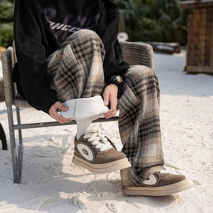 Hype Plaid Sweatpants