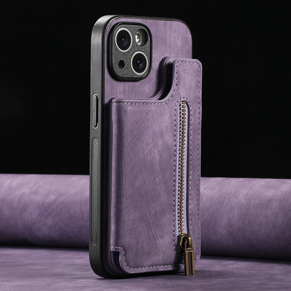 Heritage Leather iPhone Wallet Case