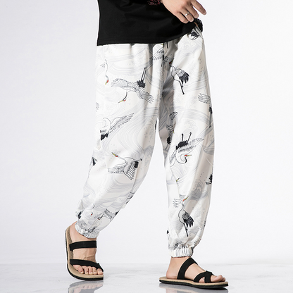 Kyoto Crane Pants