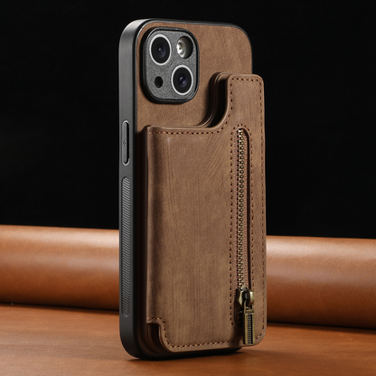Heritage Leather iPhone Wallet Case