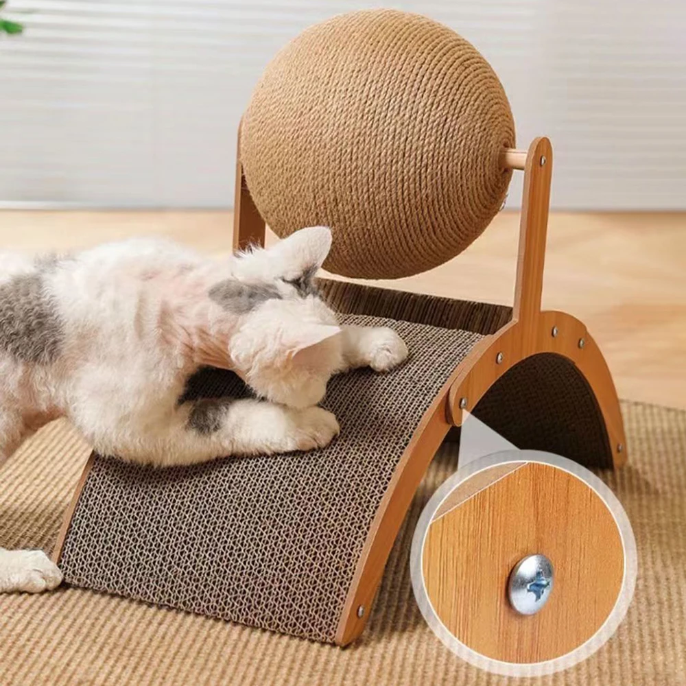 Sisal Cat Arc Scratcher