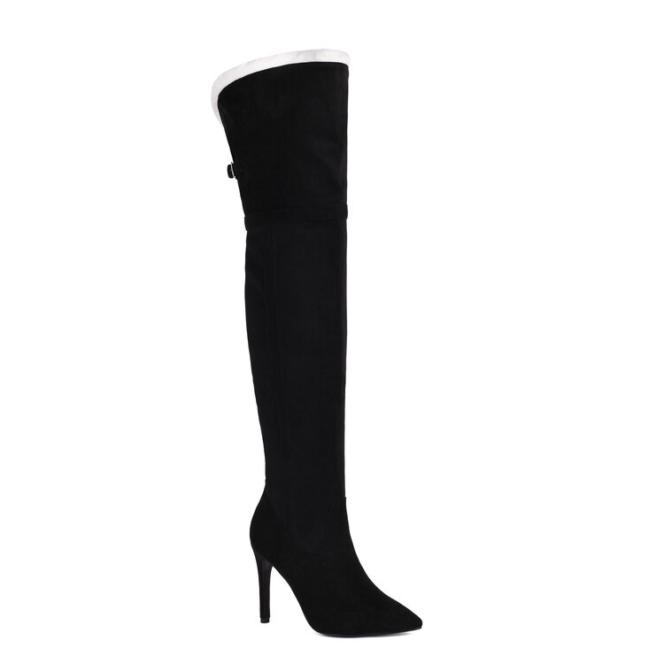 Margot Suede Knee Boots