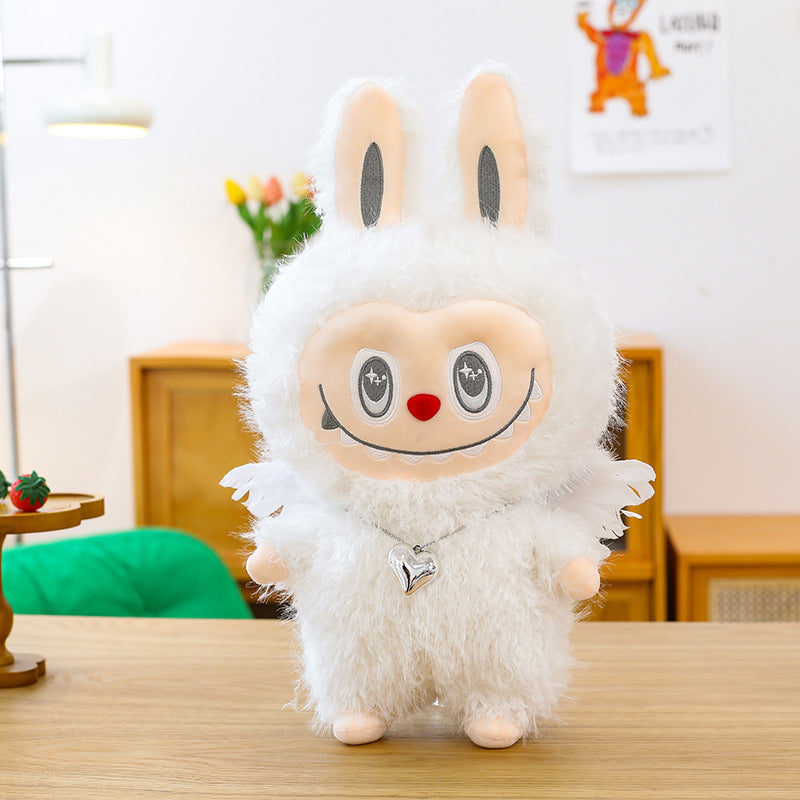 Fuzzy Charm Plush Pillow