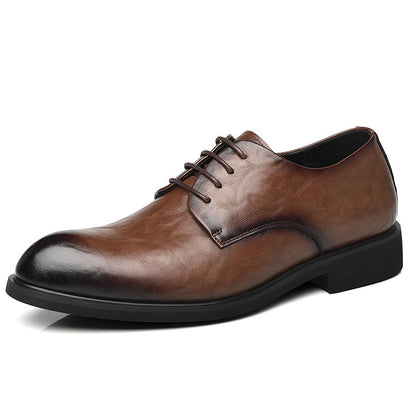 Oxford Burnished Leather Shoe