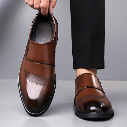 Oxford Classic Leather Slip-Ons