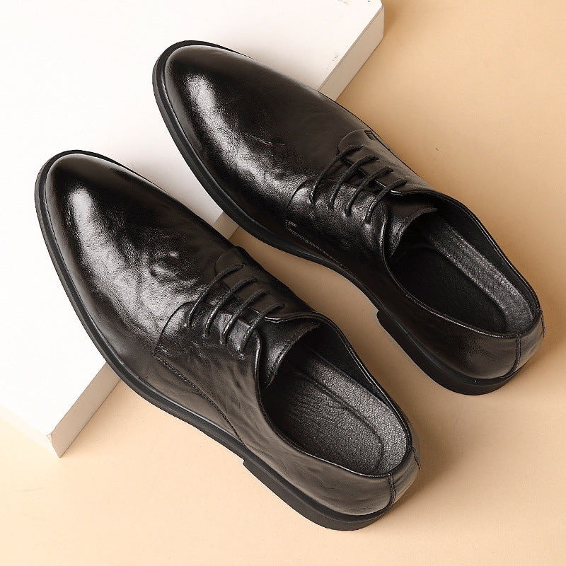 Oxford Burnished Leather Shoe