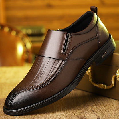 Italia Leather Slip-On