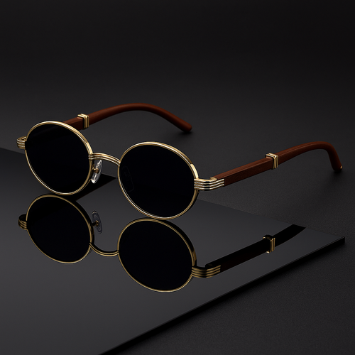 LuxSteel Oval Shades