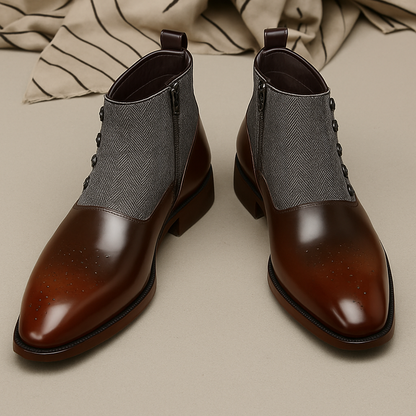 Oxford Calfskin Boots