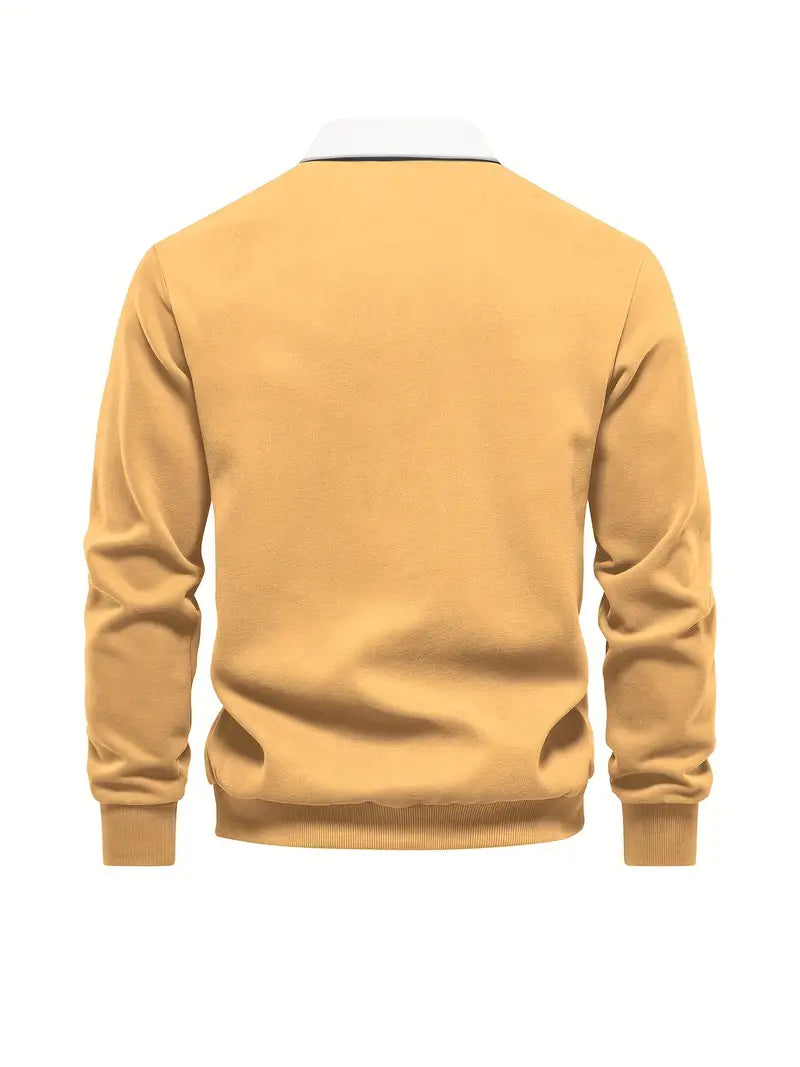 Oxford Polo Sweater