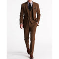 Herringbone Wool 3-Piece Suit