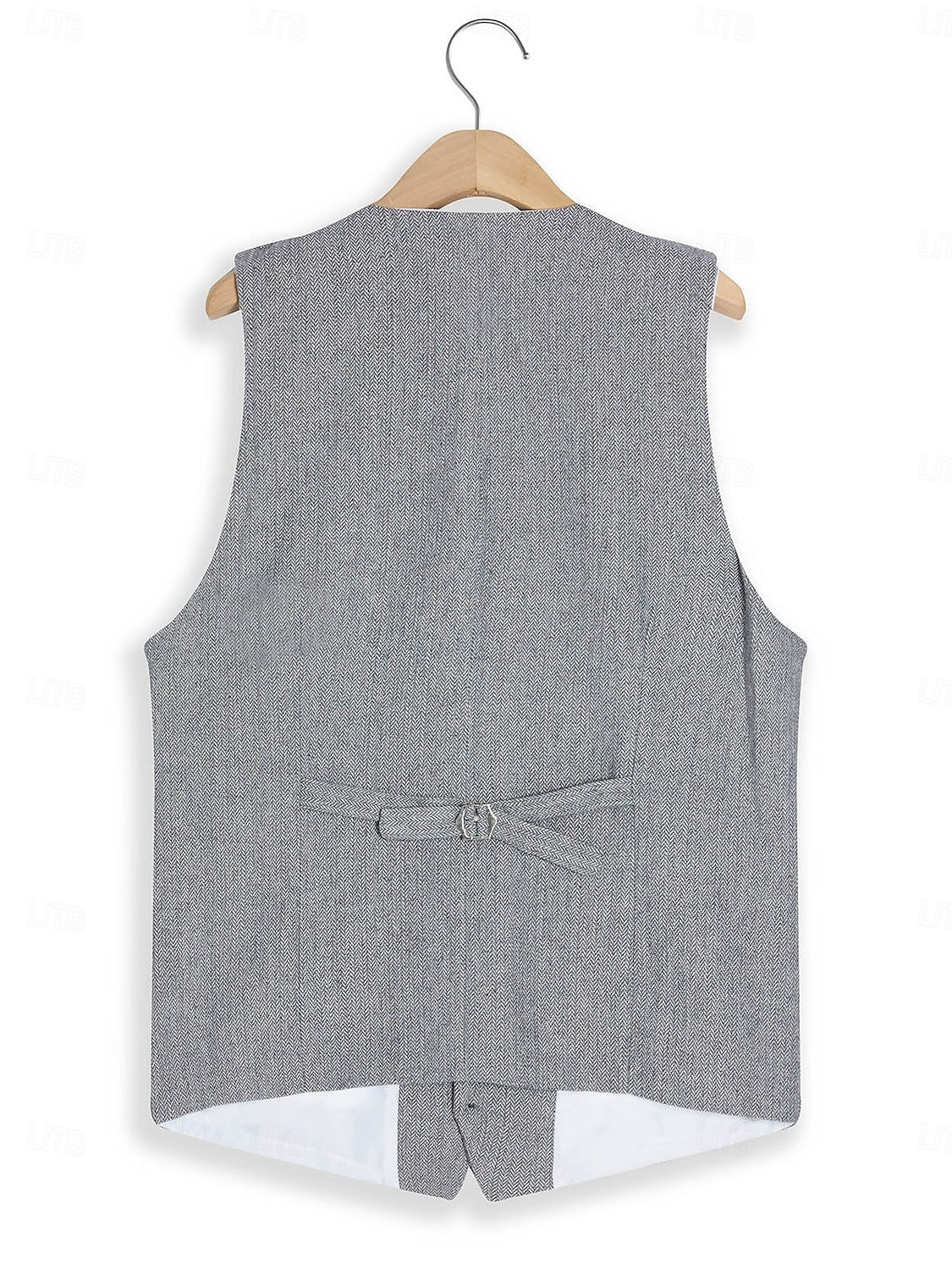 Herringbone Wool 3-Piece Suit