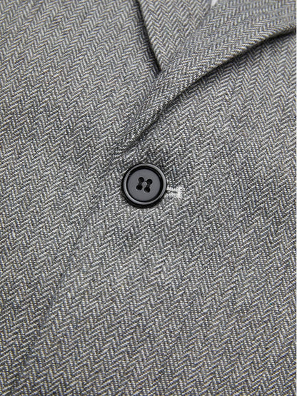 Herringbone Wool 3-Piece Suit